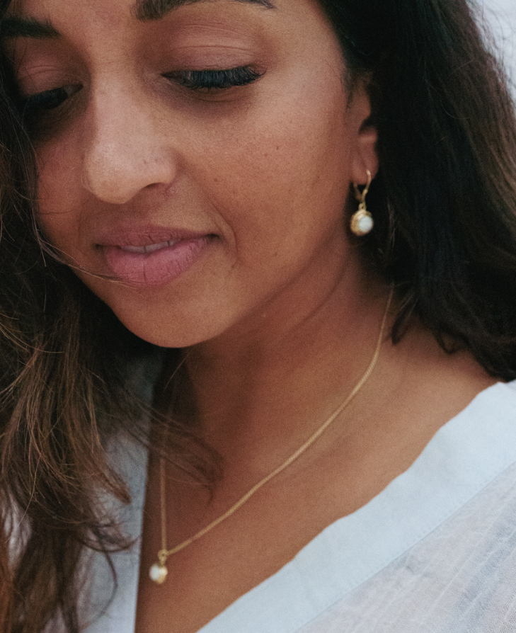 Atoll Clasp Earring 14k Gold Vermeil - PREORDER arriving early November