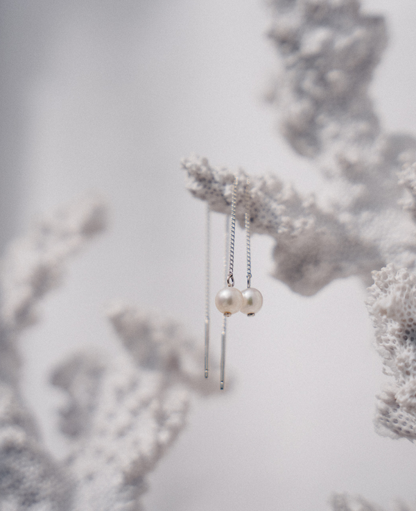 Aurelia Threads - SILVER with PEARL