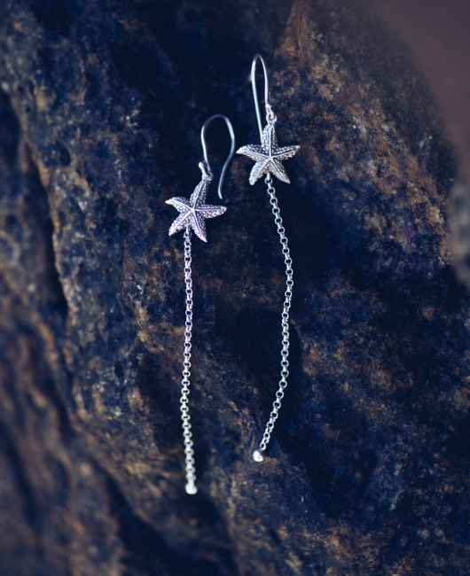Sea Of Stars Earring - SILVER